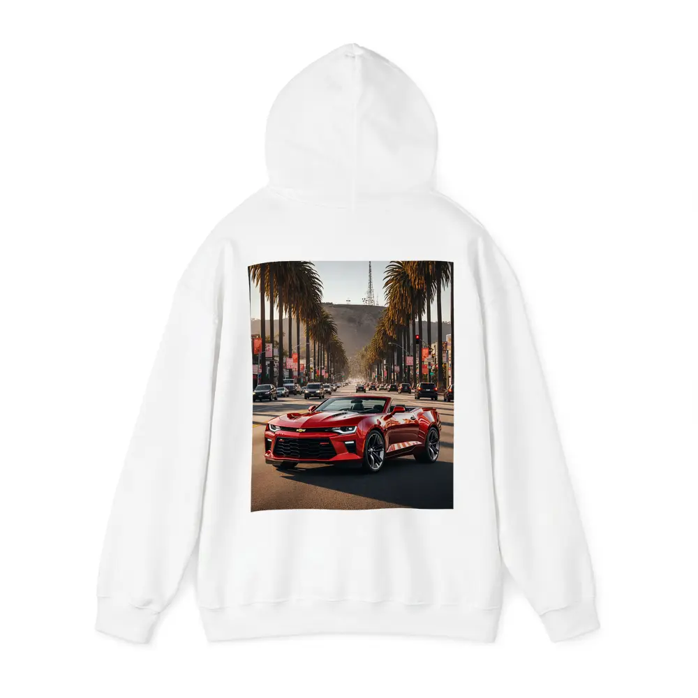 Chevrolet Camaro Cruising Los Angeles Palm Boulevard – Hoodies