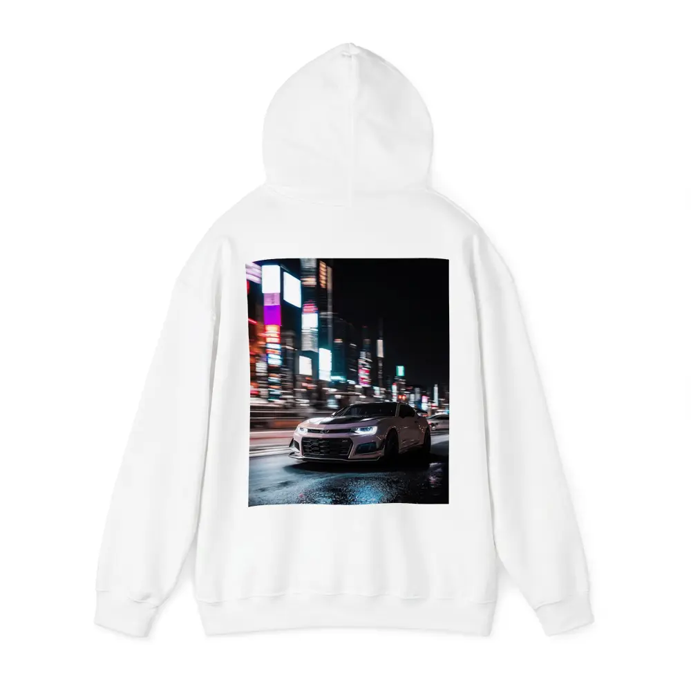 Chevrolet Camaro Night City Neon Streets – Hoodies