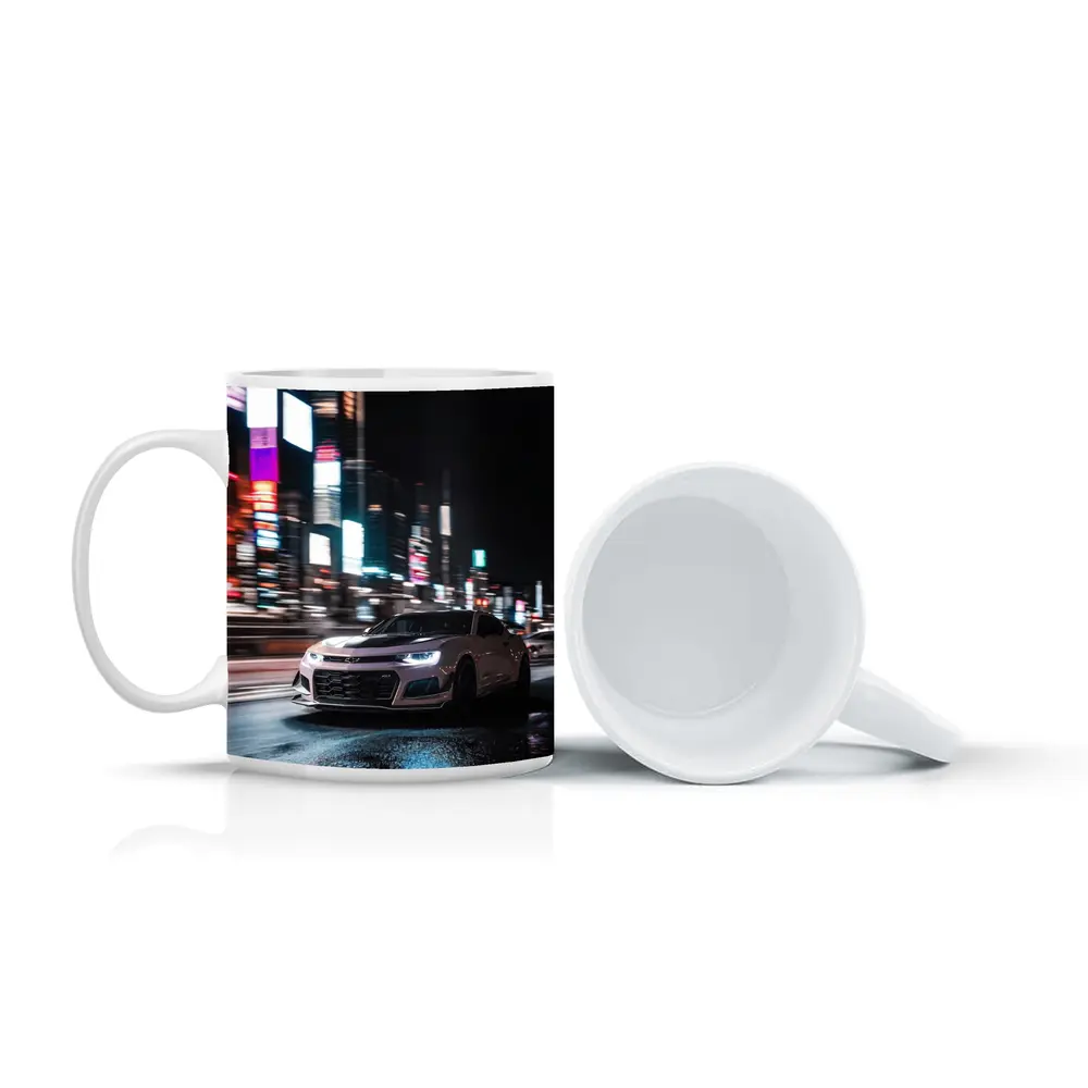 Chevrolet Camaro Night City Neon Streets – Mugs