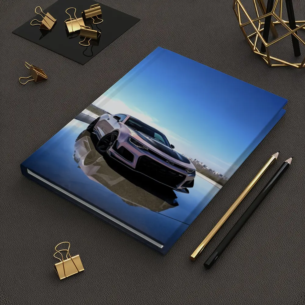 Chevrolet Camaro ZL1 Pink City Skyline – Notebooks