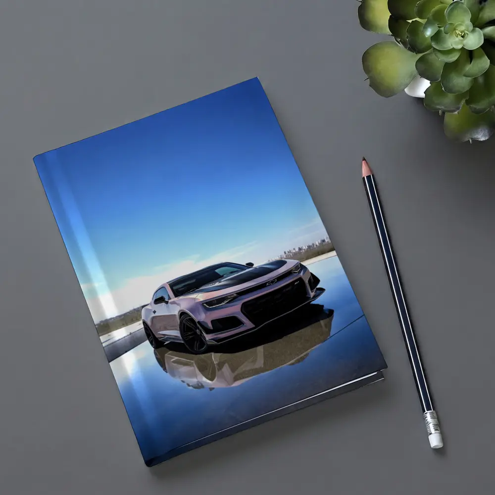 Chevrolet Camaro ZL1 Pink City Skyline – Notebooks