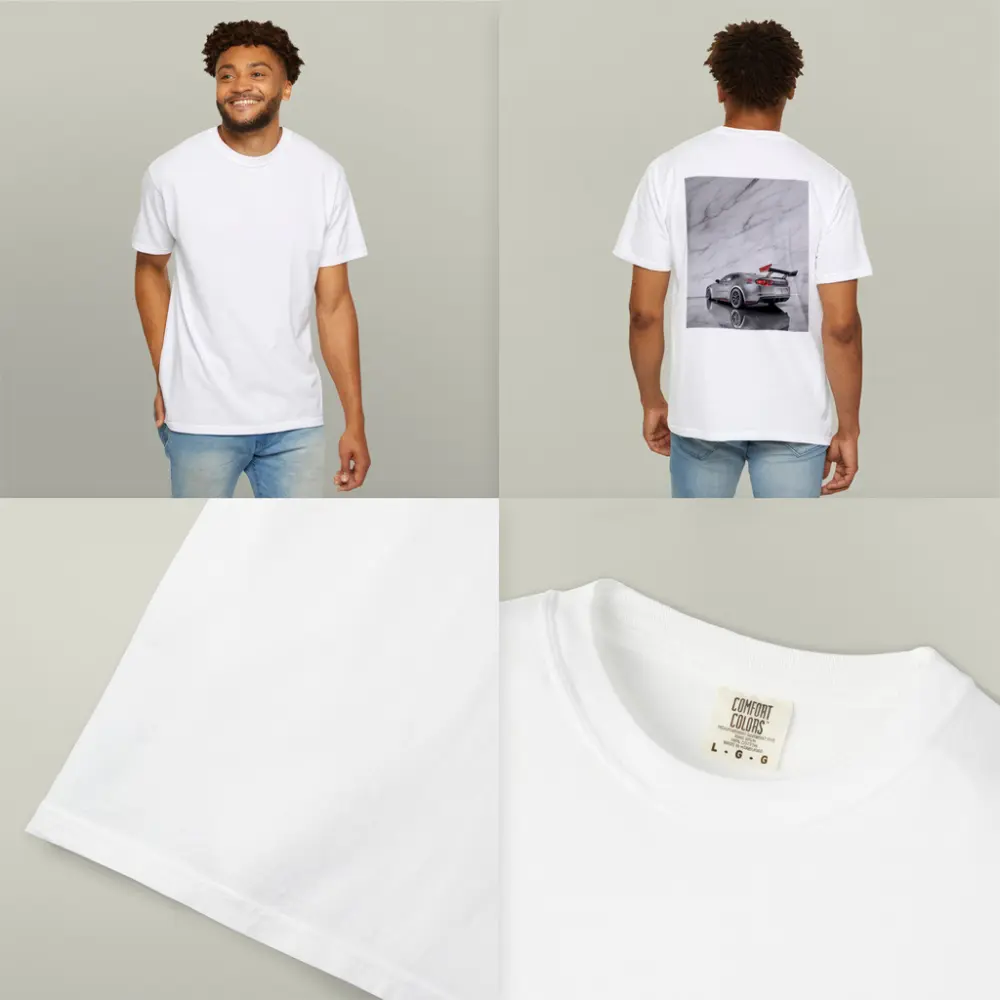 Chevrolet Camaro Silver Race Car Marble Studio – T-Shirts