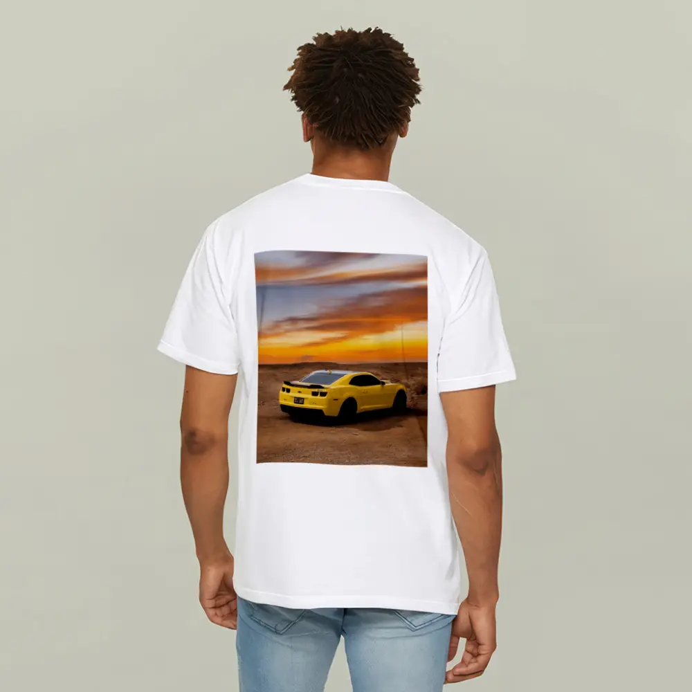 Chevrolet Camaro ZL1 Yellow Desert Sunset – T-Shirts