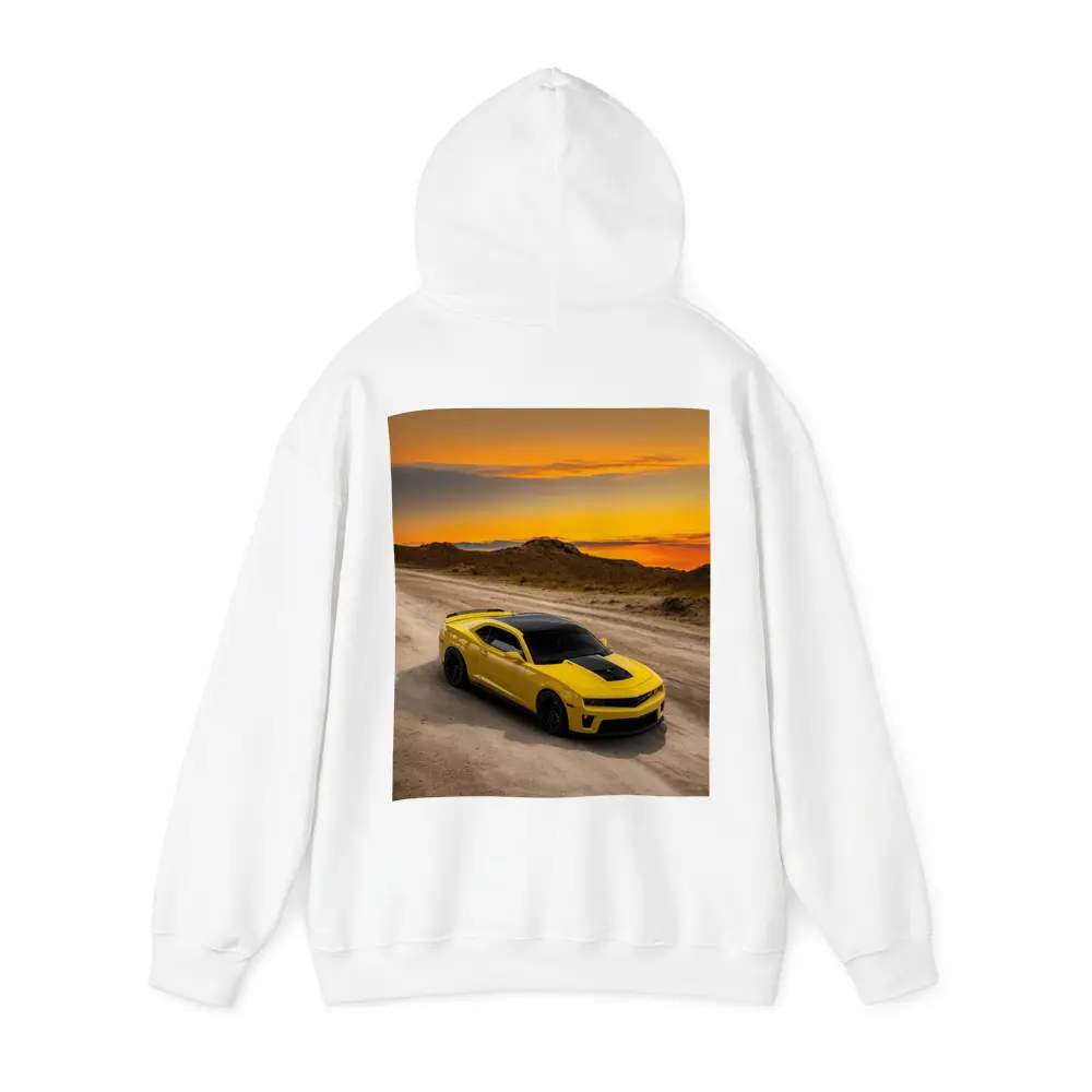 Chevrolet Camaro ZL1 Yellow Desert Sunset – Hoodies