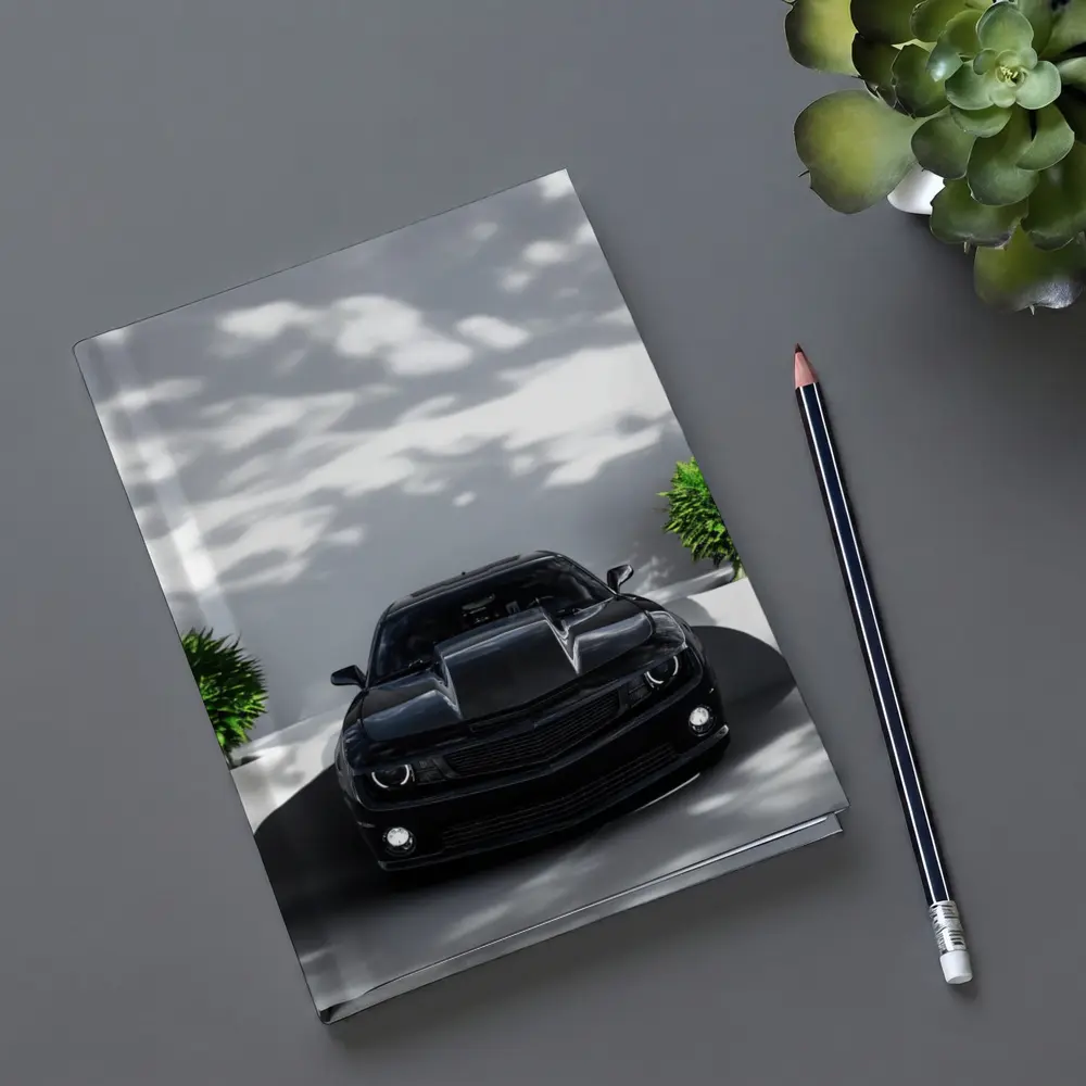 Black Chevrolet Camaro ZL1 Clean Background – Notebooks