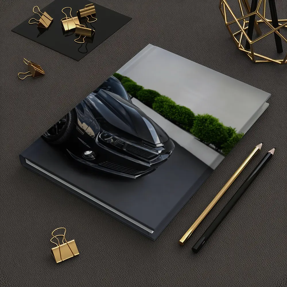 Black Chevrolet Camaro ZL1 Indoor Parking – Notebooks