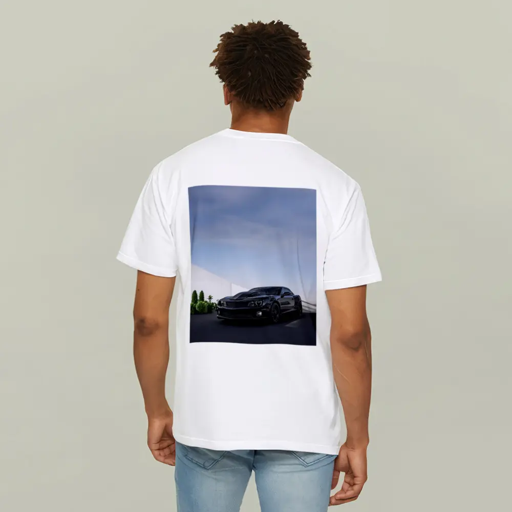 Black Chevrolet Camaro ZL1 Parking Lot – T-Shirts
