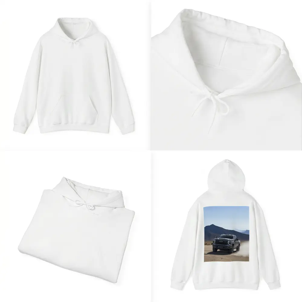 Chevrolet Silverado HD Desert Mountains Drive – Hoodies