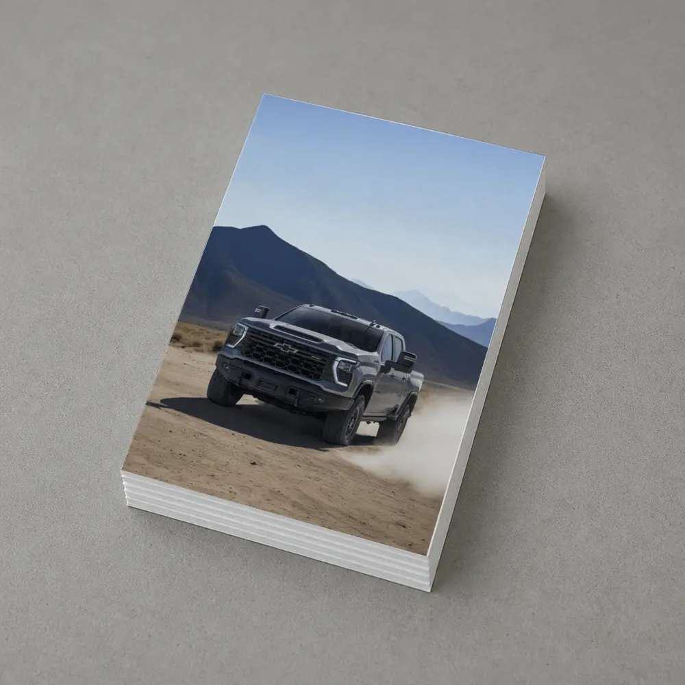 Chevrolet Silverado HD Desert Mountains Drive – Postcards