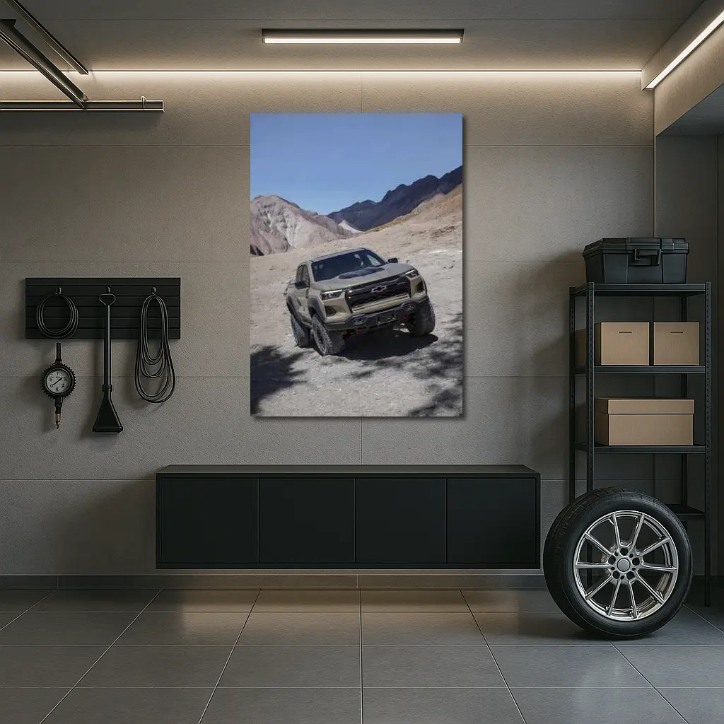 Chevrolet Colorado ZR2 Desert Mountain Trail – Wall Art