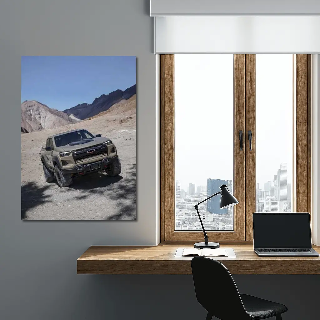 Chevrolet Colorado ZR2 Desert Mountain Trail – Wall Art