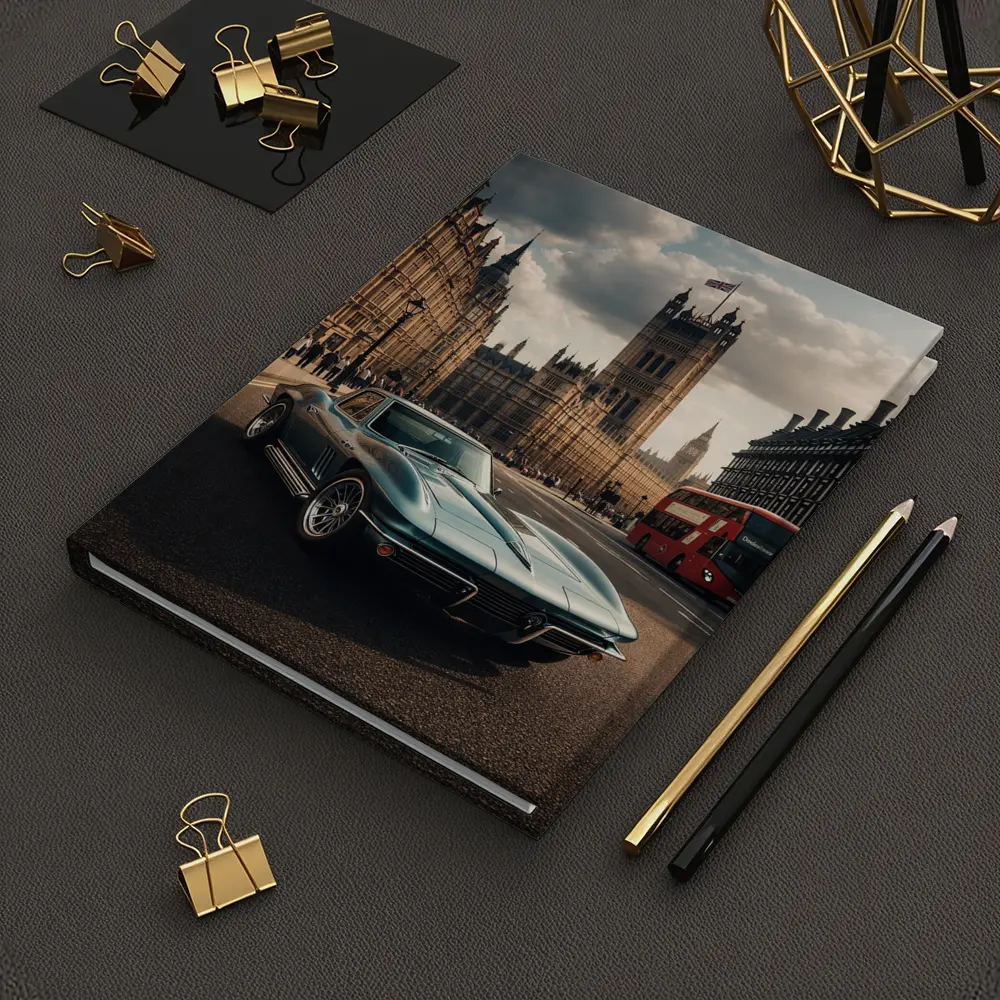 Chevrolet Corvette Classic London Westminster Background – Notebooks