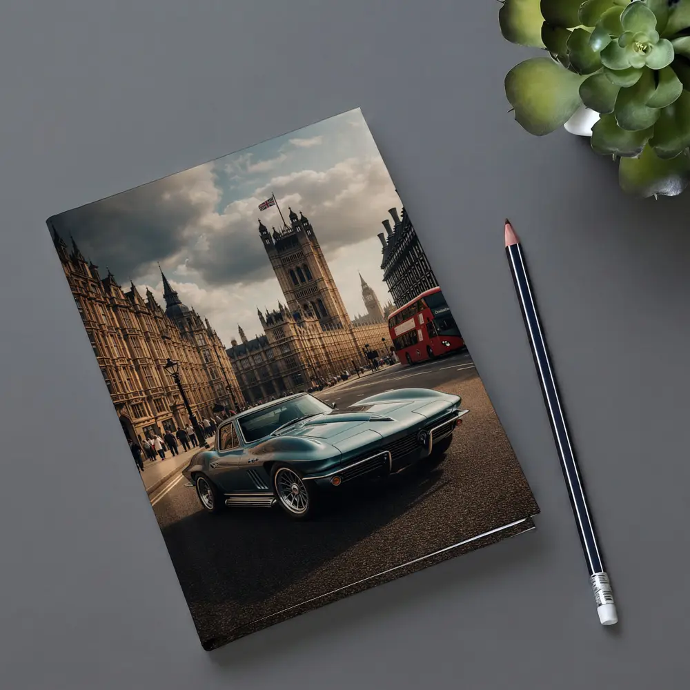 Chevrolet Corvette Classic London Westminster Background – Notebooks