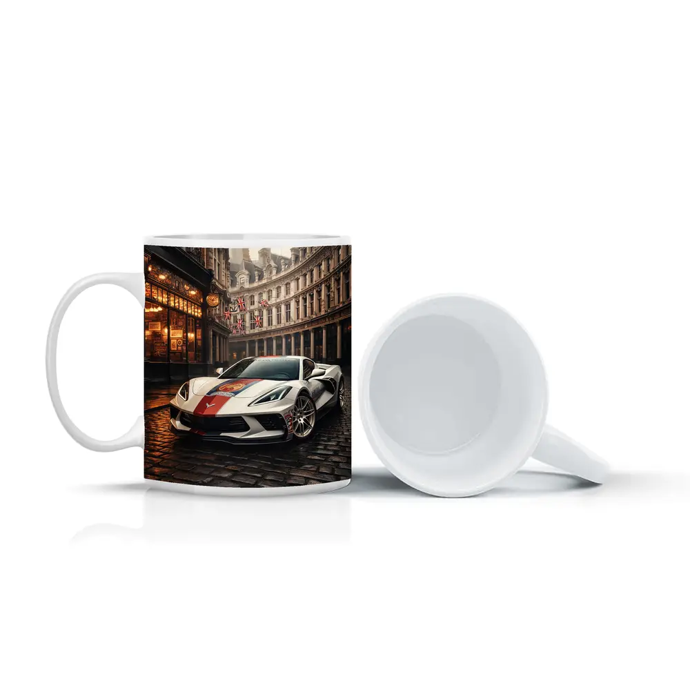 Chevrolet Corvette C8 London Cobblestone Street – Mugs