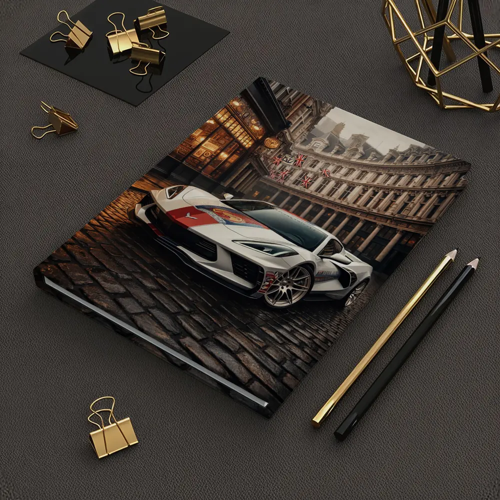 Chevrolet Corvette C8 London Cobblestone Street – Notebooks