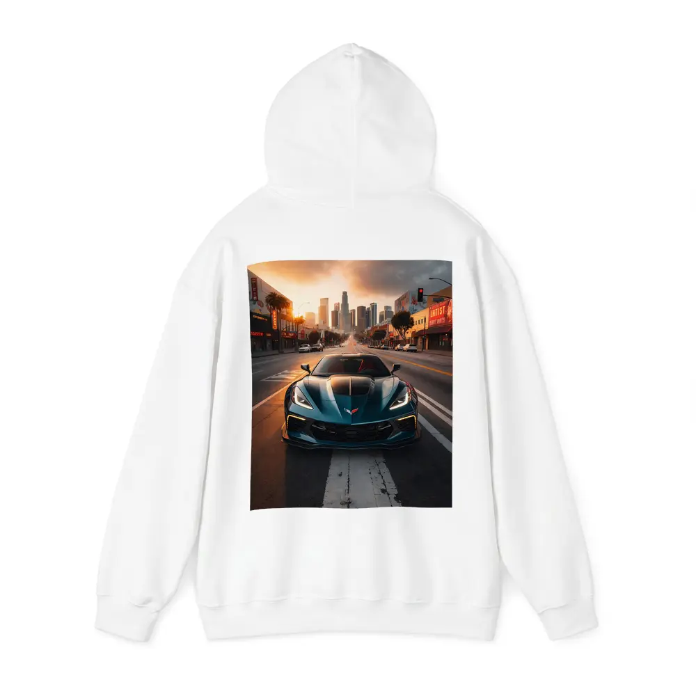 Chevrolet Corvette Z06 Los Angeles City Street – Hoodies