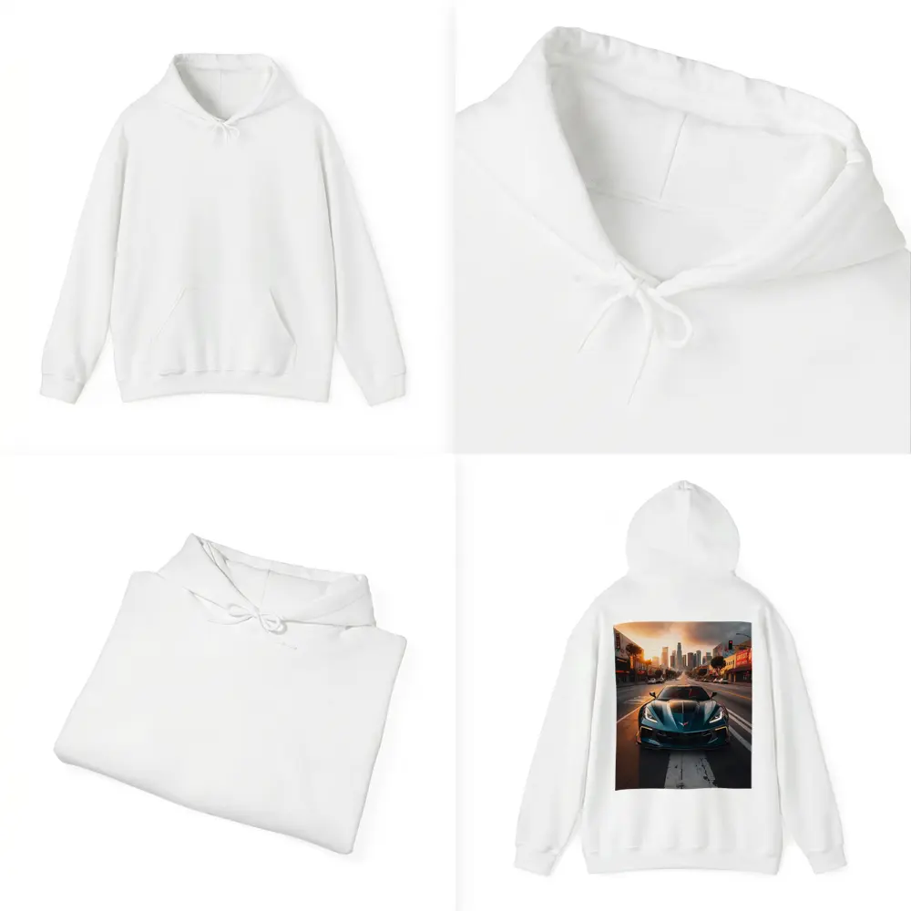 Chevrolet Corvette Z06 Los Angeles City Street – Hoodies