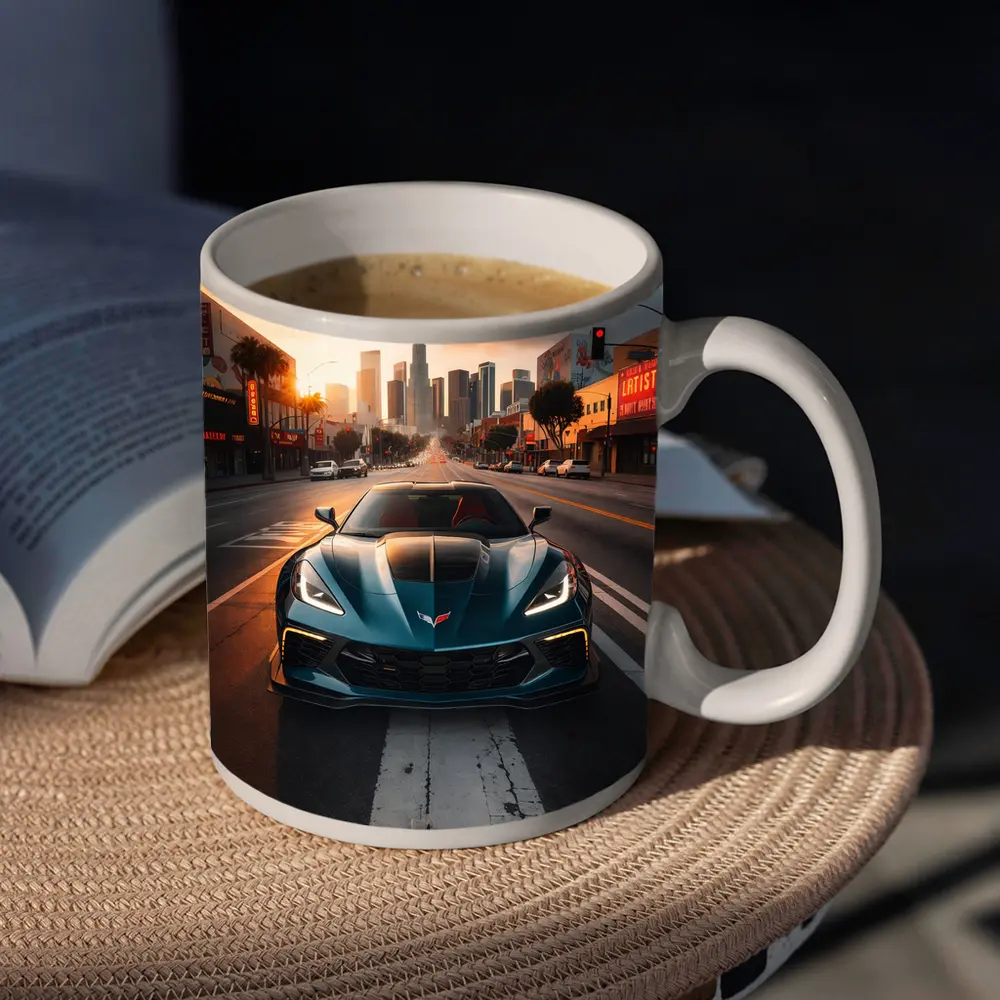 Chevrolet Corvette Z06 Los Angeles City Street – Mugs