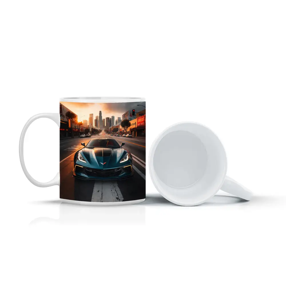 Chevrolet Corvette Z06 Los Angeles City Street – Mugs
