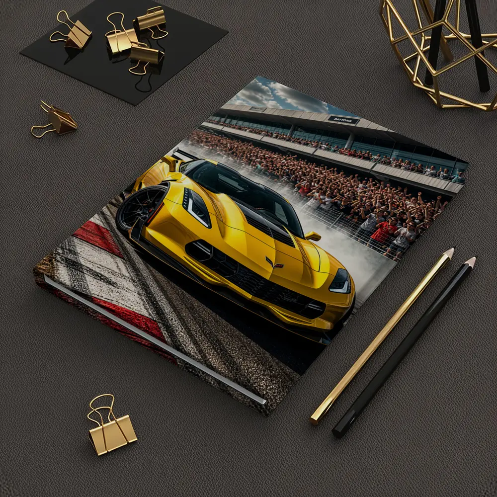Chevrolet Corvette Z06 Drifting Daytona Track – Notebooks