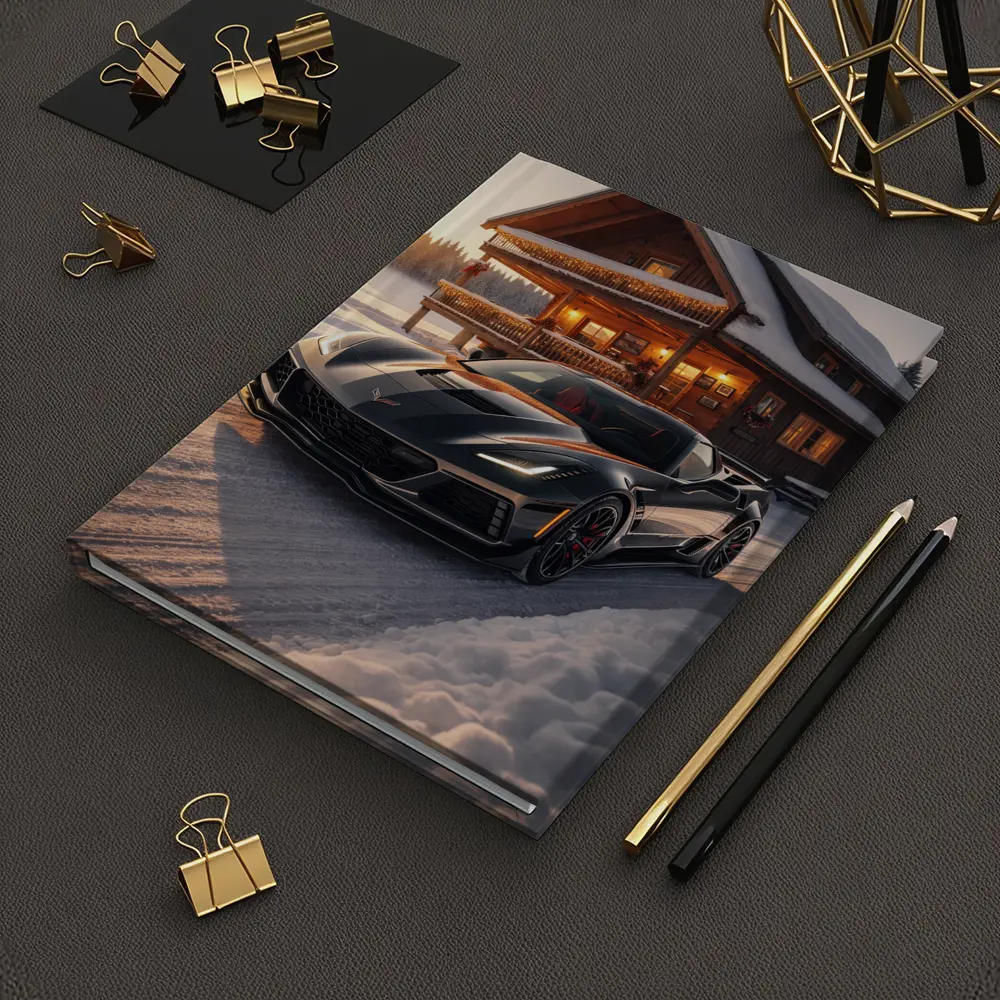 Chevrolet Corvette ZR1 Black Winter Cabin – Notebooks
