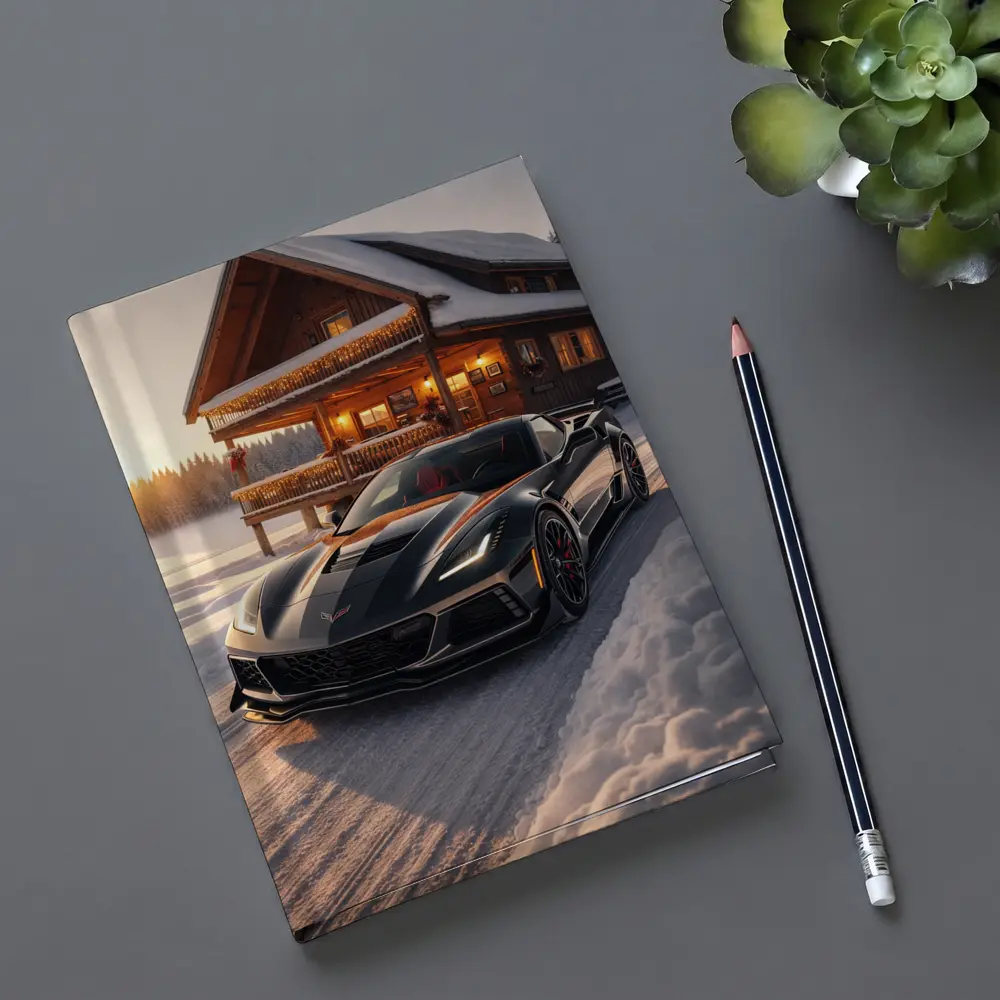 Chevrolet Corvette ZR1 Black Winter Cabin – Notebooks