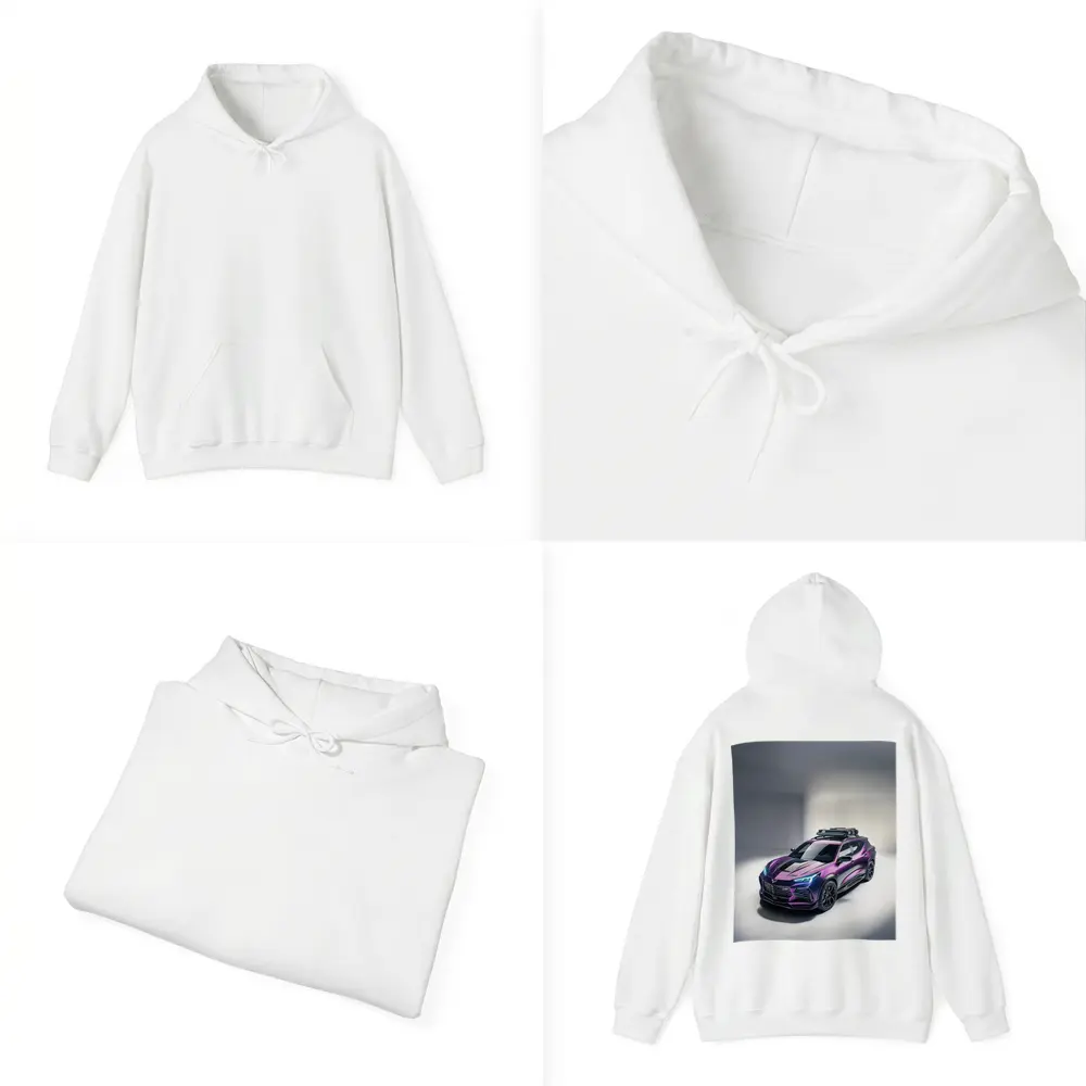 Chevrolet Corvette SUV Purple Studio Shot – Hoodies