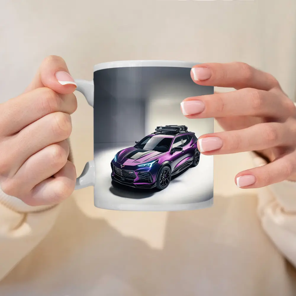 Chevrolet Corvette SUV Purple Studio Shot – Mugs