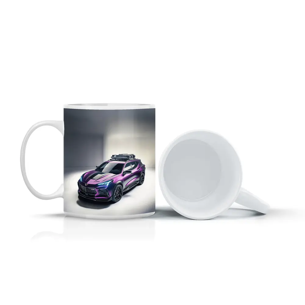 Chevrolet Corvette SUV Purple Studio Shot – Mugs