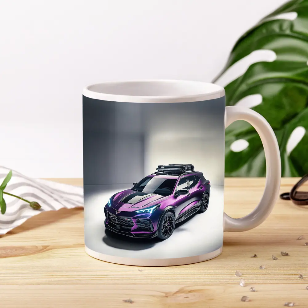 Chevrolet Corvette SUV Purple Studio Shot – Mugs