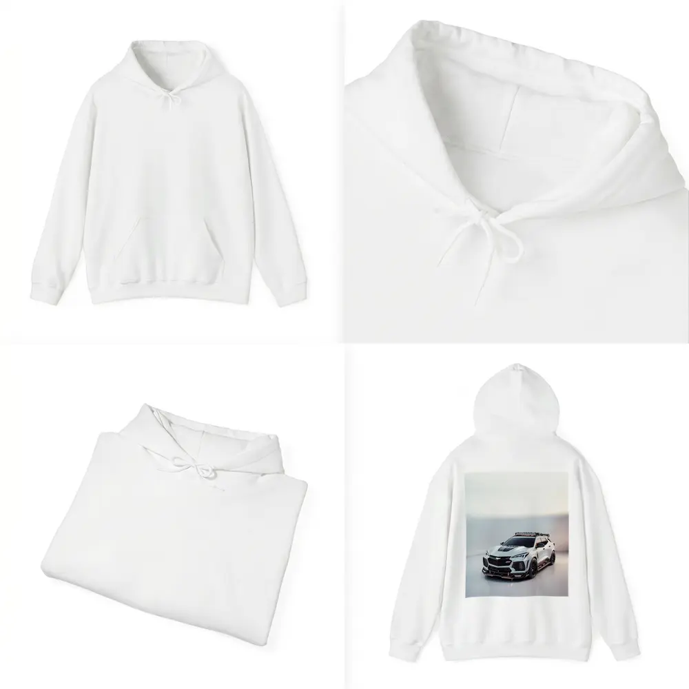 Cadillac Escalade V Custom Wide Body White Studio – Hoodies