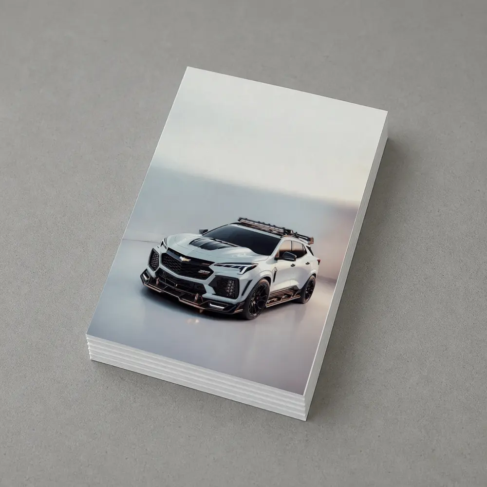 Cadillac Escalade V Custom Wide Body White Studio – Postcards