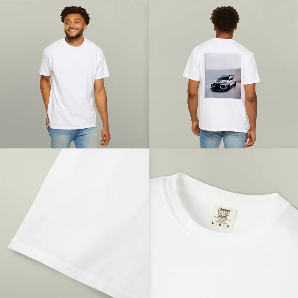 Cadillac Escalade V Custom Wide Body White Studio – T-Shirts