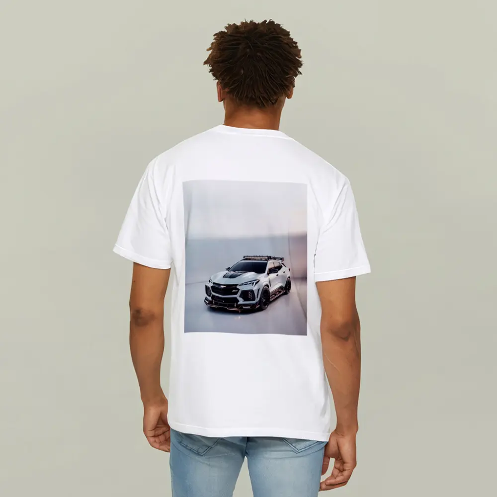 Cadillac Escalade V Custom Wide Body White Studio – T-Shirts