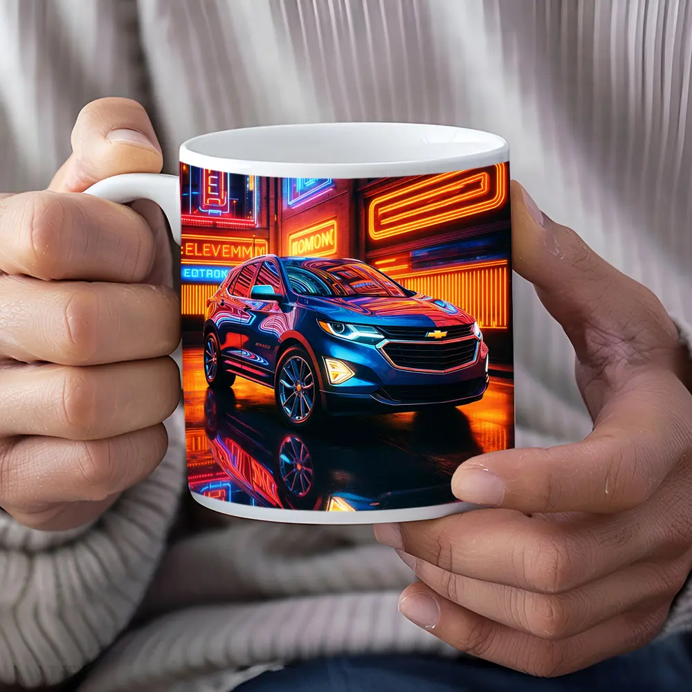 Chevrolet Equinox SUV Neon City Night – Mugs