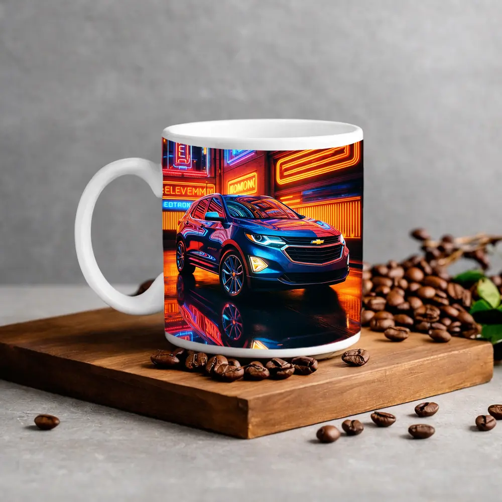 Chevrolet Equinox SUV Neon City Night – Mugs