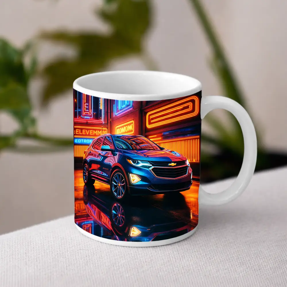 Chevrolet Equinox SUV Neon City Night – Mugs