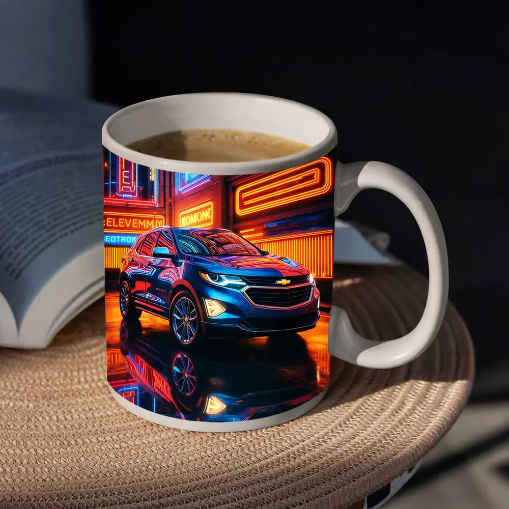 Chevrolet Equinox SUV Neon City Night – Mugs