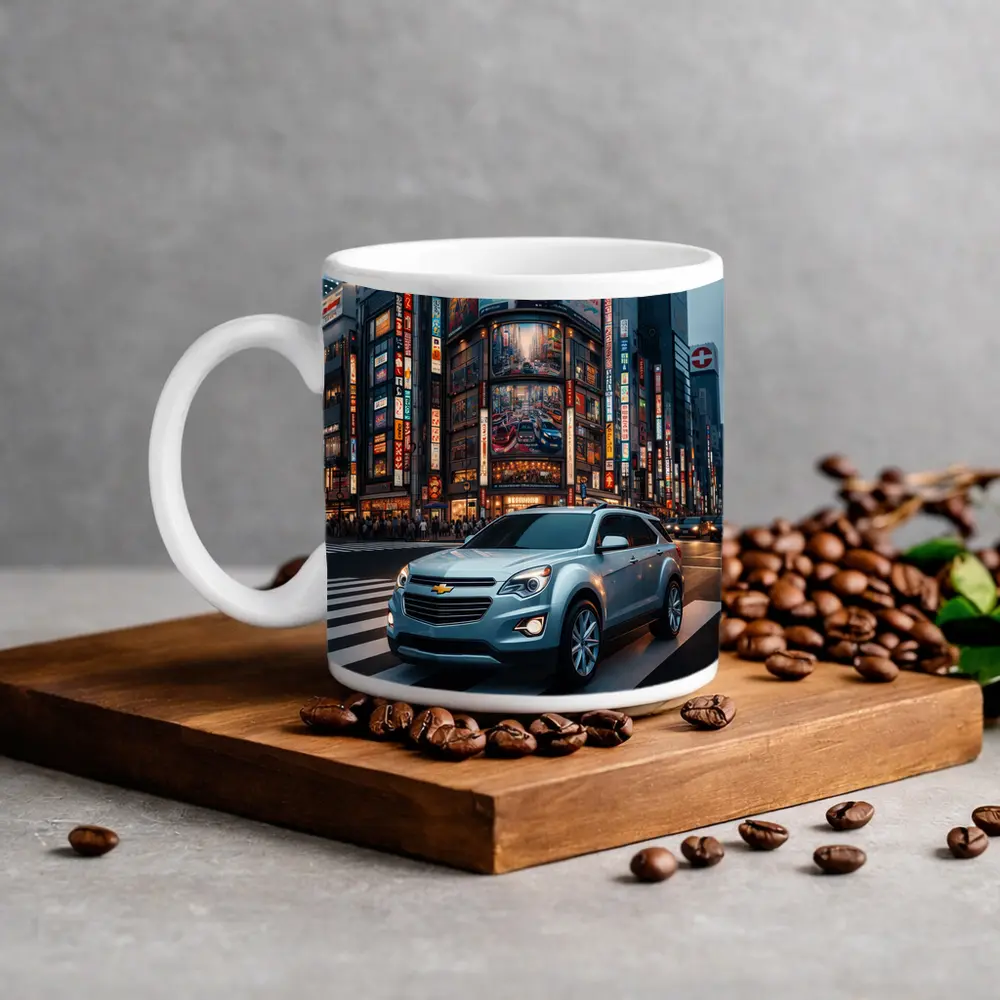 Chevrolet Equinox Cruising Tokyo City Streets – Mugs