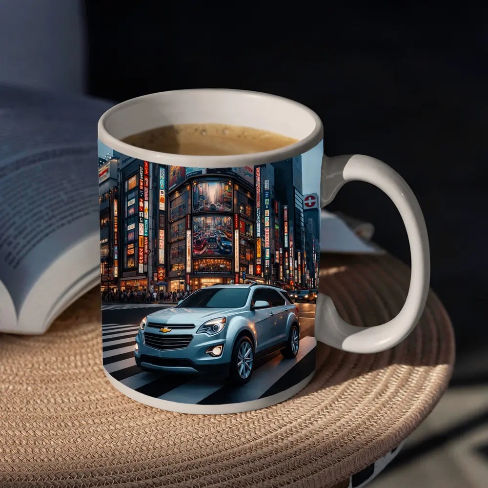 Chevrolet Equinox Cruising Tokyo City Streets – Mugs