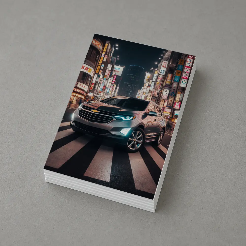 Chevrolet Equinox SUV Tokyo City Night – Postcards