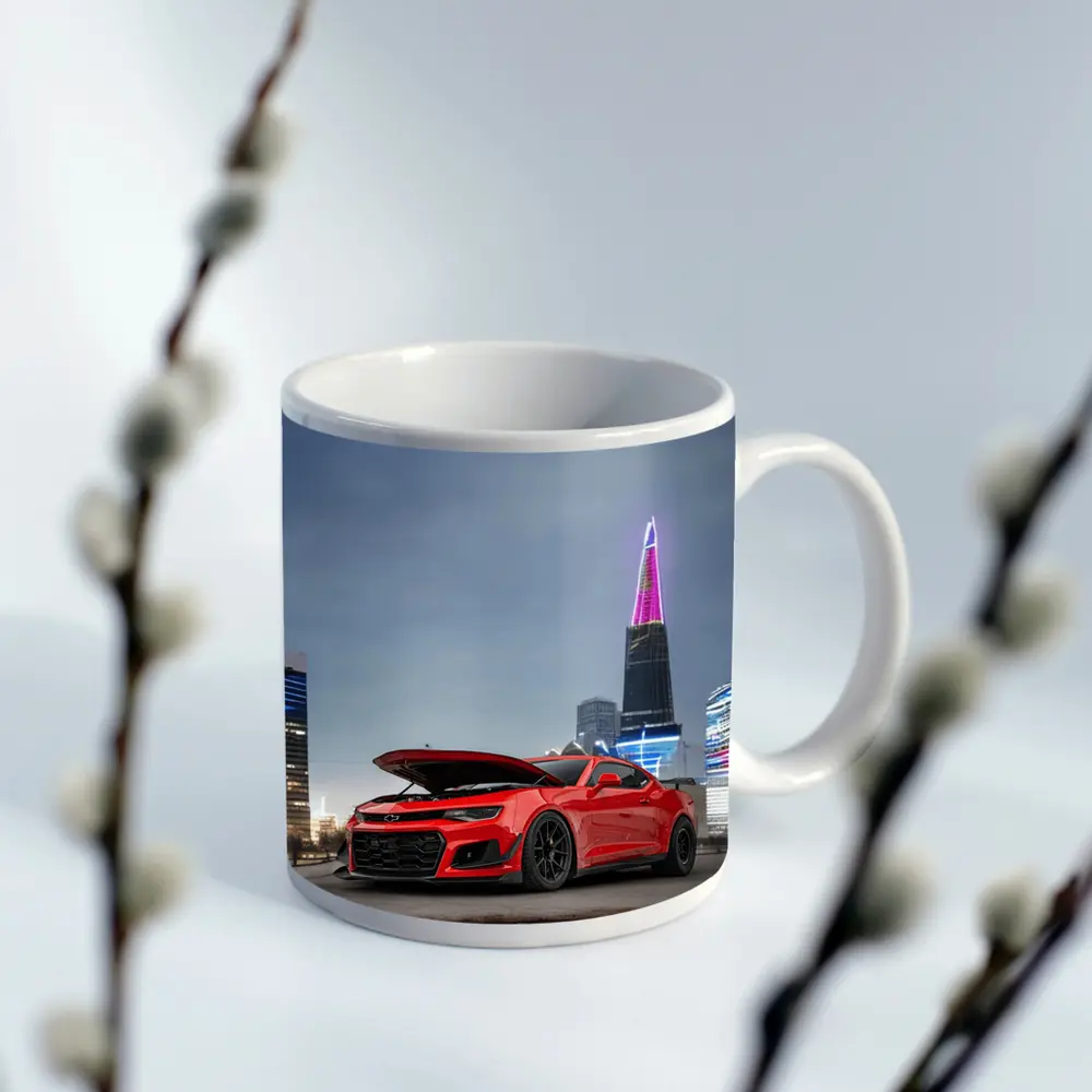 Chevrolet Camaro ZL1 Red City Night – Mugs