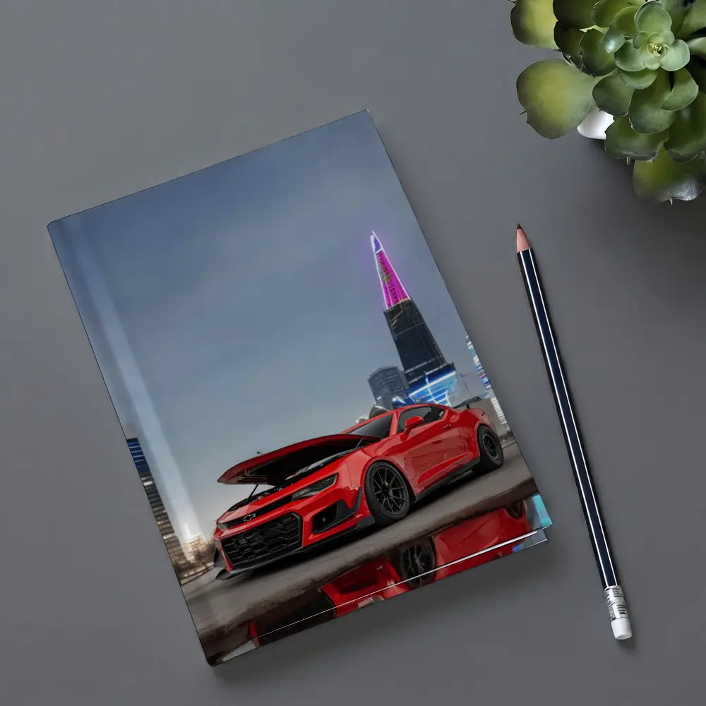 Chevrolet Camaro ZL1 Red City Night – Notebooks