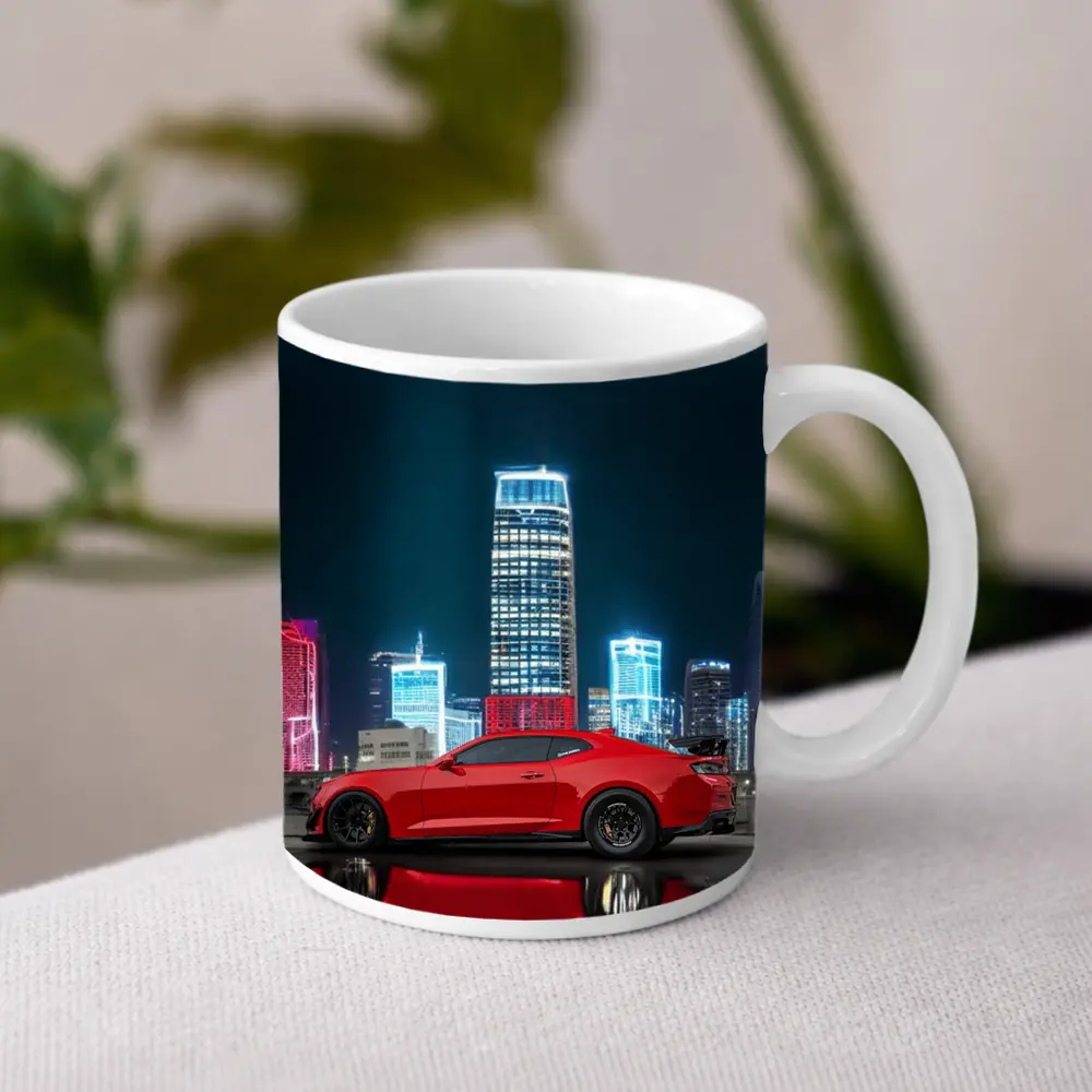 Chevrolet Camaro ZL1 Red City Night – Mugs