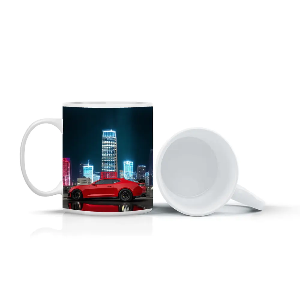 Chevrolet Camaro ZL1 Red City Night – Mugs