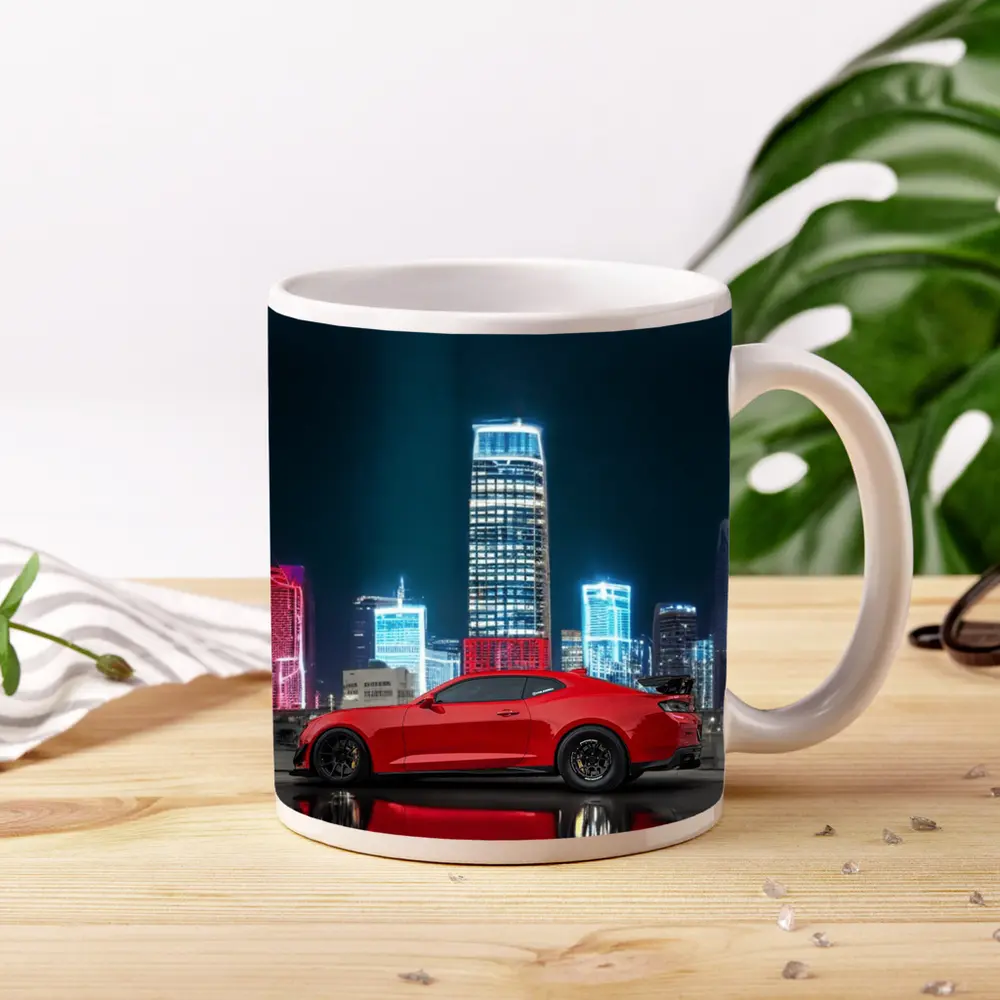 Chevrolet Camaro ZL1 Red City Night – Mugs
