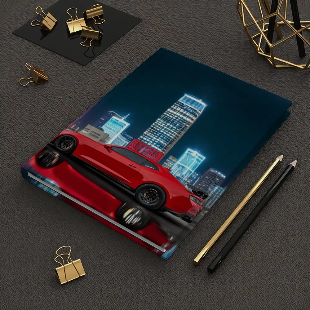 Chevrolet Camaro ZL1 Red City Night – Notebooks