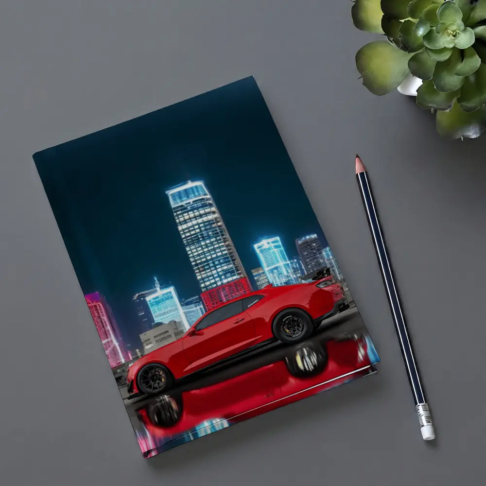 Chevrolet Camaro ZL1 Red City Night – Notebooks