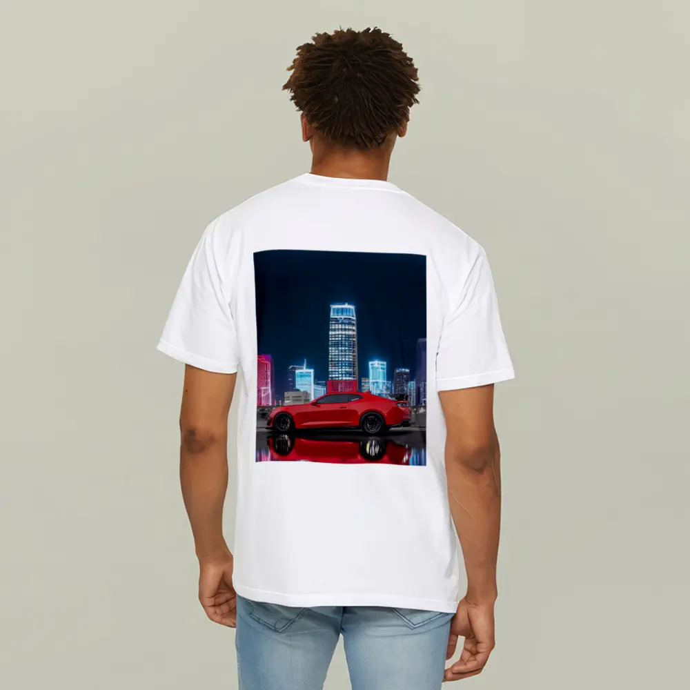 Chevrolet Camaro ZL1 Red City Night – T-Shirts
