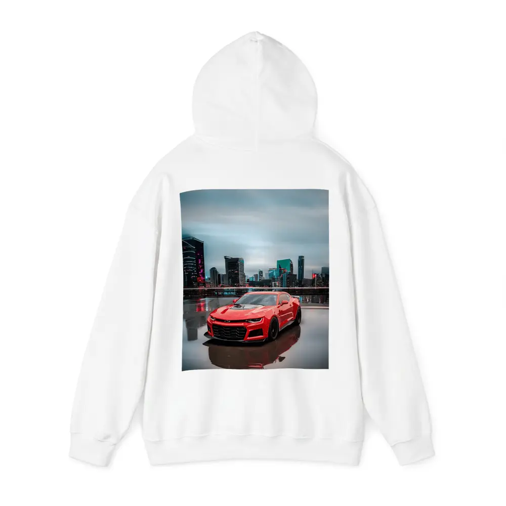 Chevrolet Camaro ZL1 Red City Skyline – Hoodies